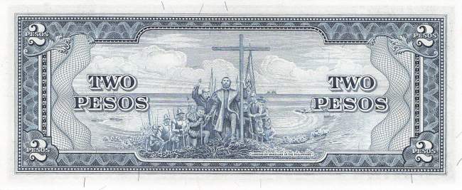 Philippinen 2 Pesos 1949 p134d